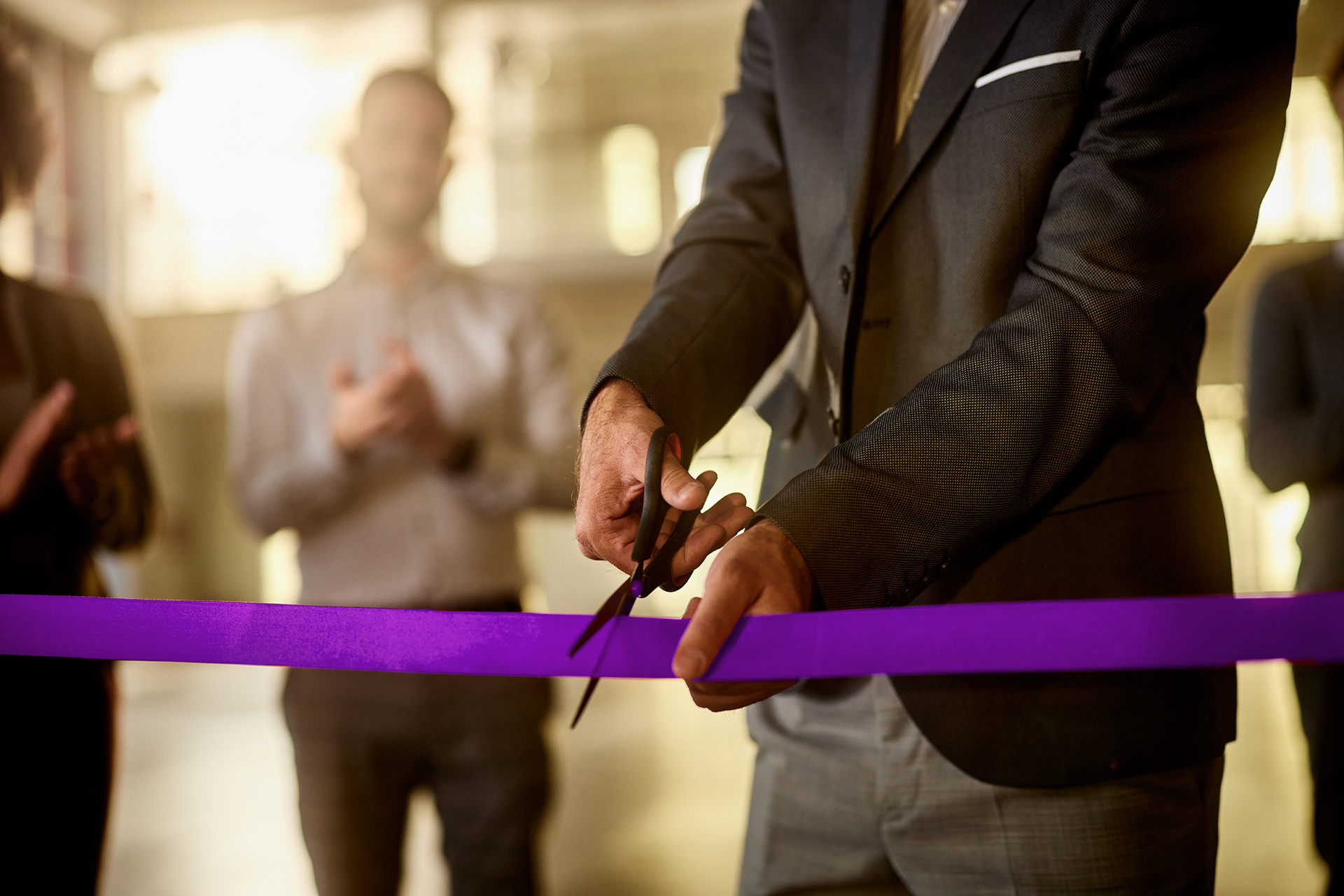 Grand opening ribbon cutting ceremony